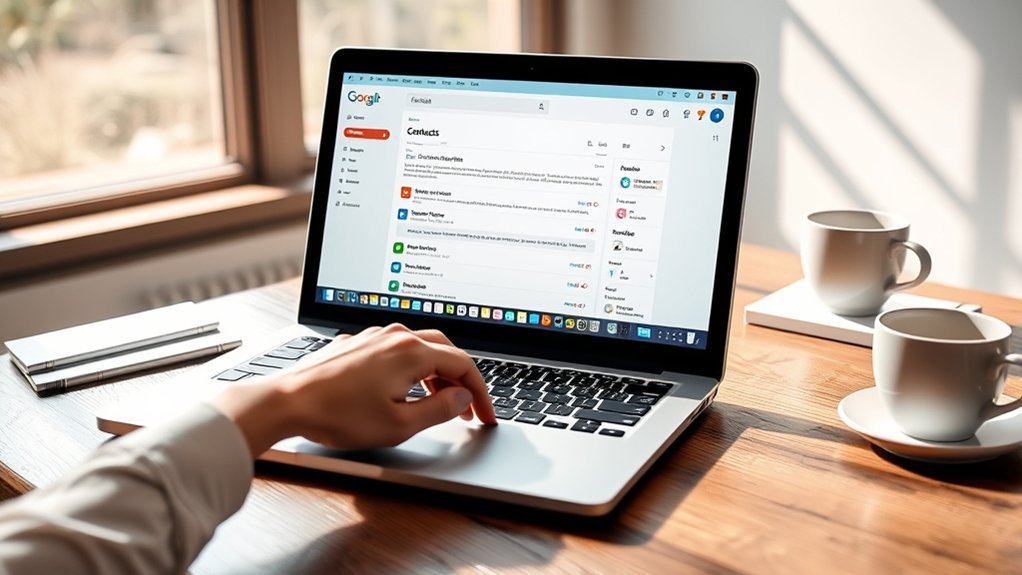 export gmail contacts easily