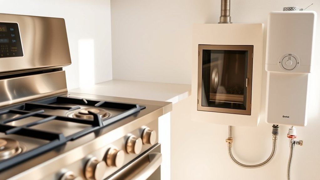 identifying gas fixtures easily