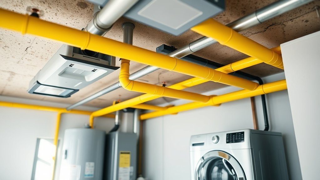 locating home gas fixtures