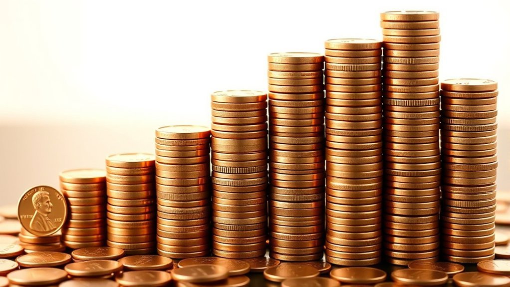 penny doubles grow exponentially