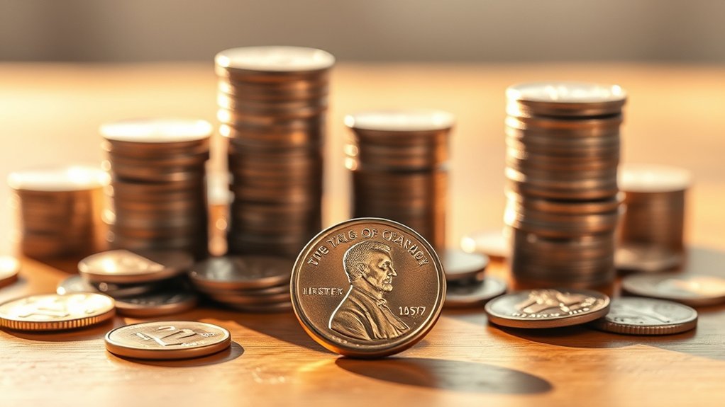 penny doubles wealth grows