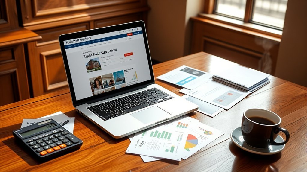 real estate school expenses