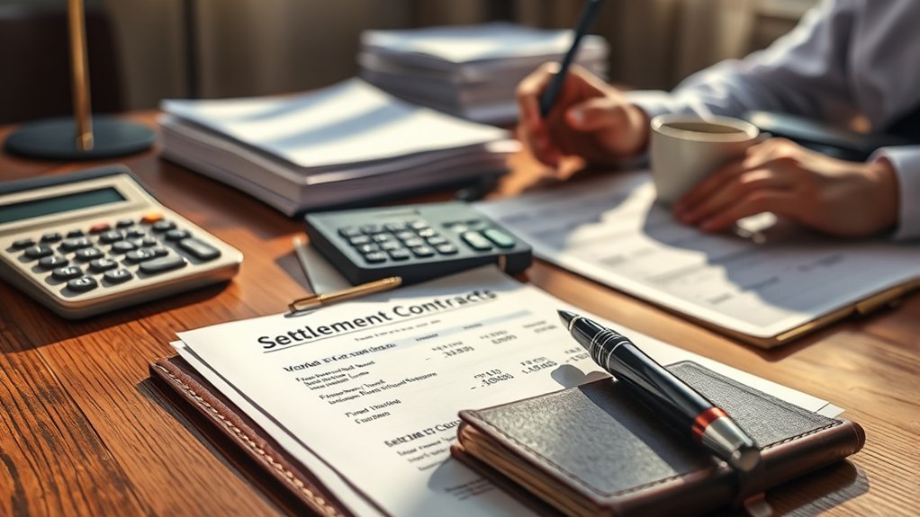 seller settlement charge explanations